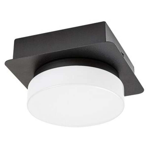 RABALUX Attichus, mat crna 5W,670lm-750lm, 4000K IP44