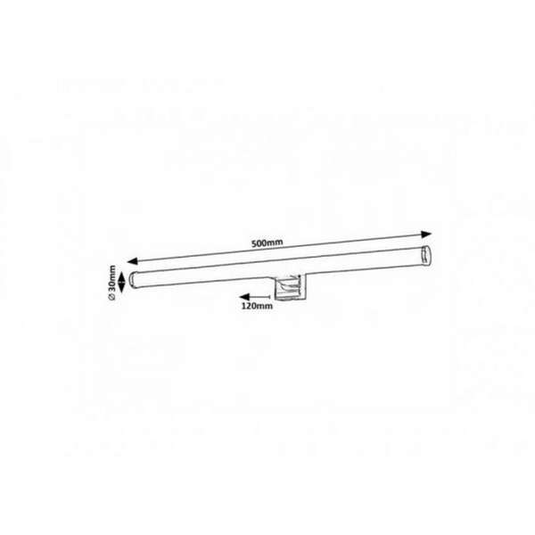 RABALUX Nour kupatilska zidna lampa LED9W L50cm
