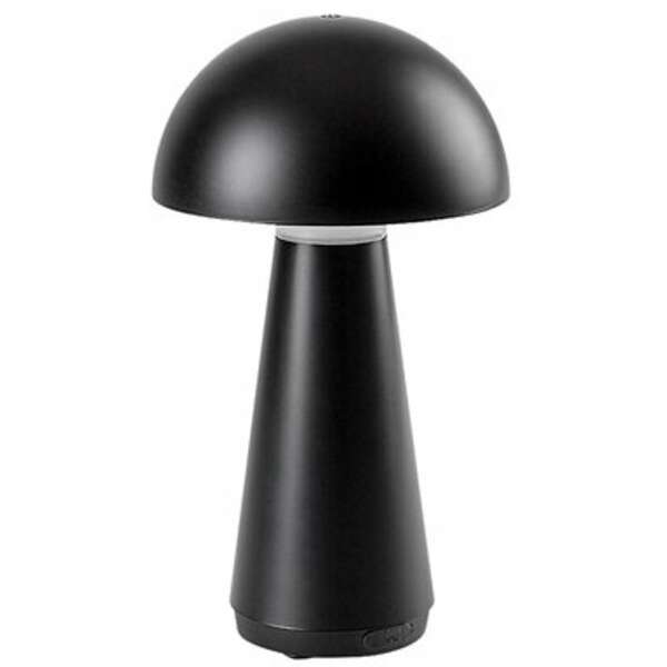 RABALUX Ishtar, mat crna stona lampa, 3W 130lm-300lm, 3000K IP44