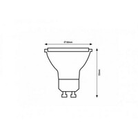 RABALUX LED sijalica GU10, 6W, 500lm, 4000K