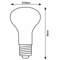 RABALUX LED sijalica E14 R50, 5W, 470lm, 4000K