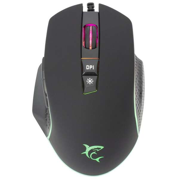 WHITE SHARK GM-5009 GARETH BLACK 6.400 dpi
