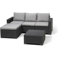 KETER Bastenska garnitura California 3 seater modular grafit  CU 256622