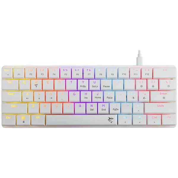 WHITE SHARK GK 006211 NAGAMAKI US WHITE-RED MEHANICKA