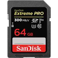 SANDISK SDXC 64GB Extreme PRO UHS-II, V60, 280 / 100MB / S, C10