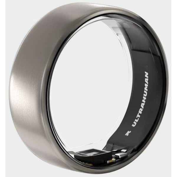 ULTRAHUMAN Ring Air - Size 05 Raw Titanium
