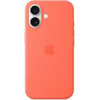 APPLE iPhone 16 Silicone Case with MagSafe - Tangerine mdgn4zm/a