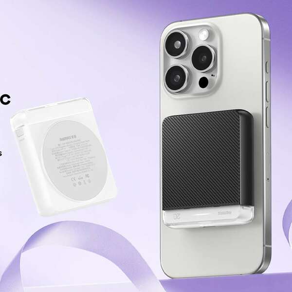 REMAX Power bank 10000mAh 20W Wireless White RPP-9