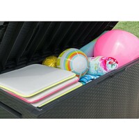 KETER Bastenska kutija za odlaganje Capri 305L grafit