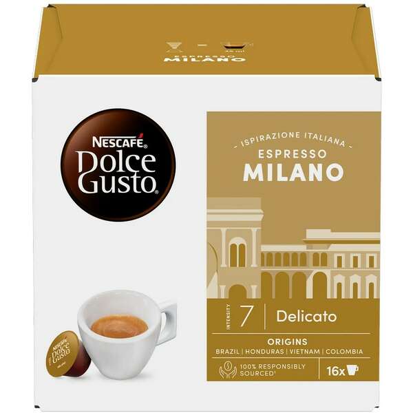 Dolce Gusto Nescafe DG Milano 16cap 99,2g