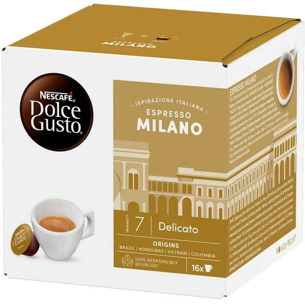 Dolce Gusto Nescafe DG Milano 16cap 99,2g