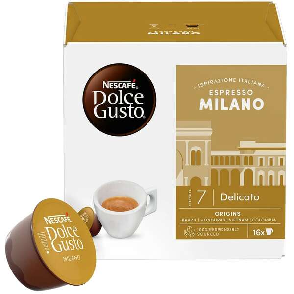 Dolce Gusto Nescafe DG Milano 16cap 99,2g