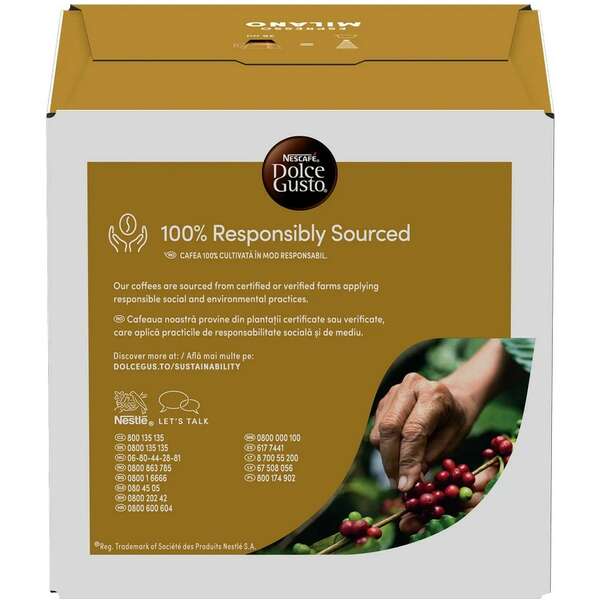 Dolce Gusto Nescafe DG Milano 16cap 99,2g