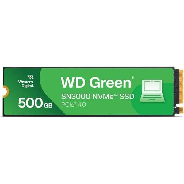 WESTERN DIGITAL Green 500GB SN3000 NVMe