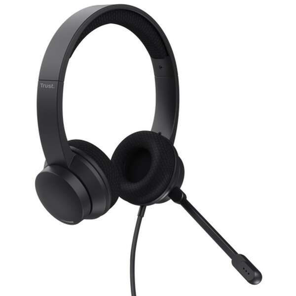 TRUST AYDA USB-ENC slusalice Black
