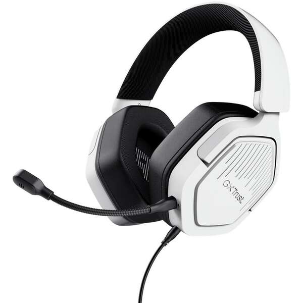 TRUST GXT492W CARUS Gaming slusalice bela