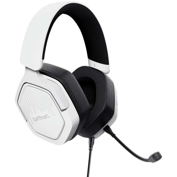 TRUST GXT492W CARUS Gaming slusalice bela