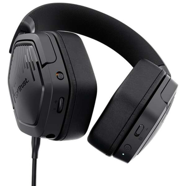 TRUST GXT493 CARUS WIRELESS Gaming slusalice crna