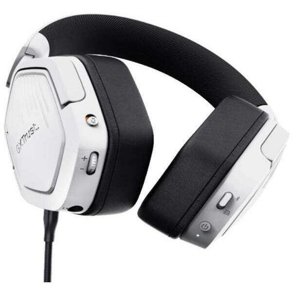 TRUST GXT493W CARUS bezicne gaming slušalice bele