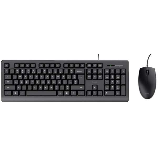 TRUST Primo tastatura + mis SRB crna