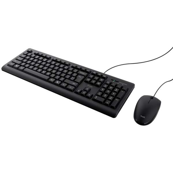 TRUST Primo tastatura + mis SRB crna