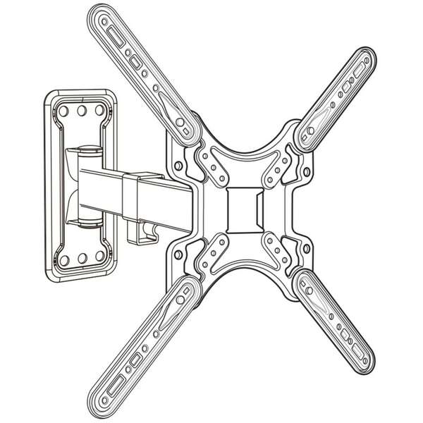 X STAND 23-60 TILT/ARM SHORT