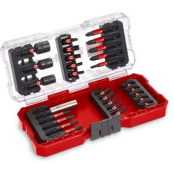 EINHELL S-Case 28 kom Set impaktor bitova 25-50mm bit i nas Kljucevi 6-8-10