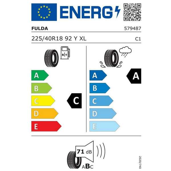 FULDA 225/40R18 SPORTCONTROL 2 92Y XL FP