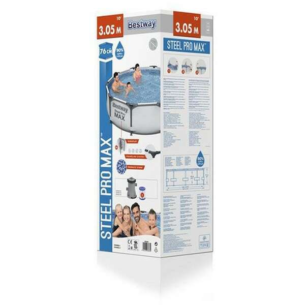 BESTWAY Steel Pro 3.05m x 76cm Set