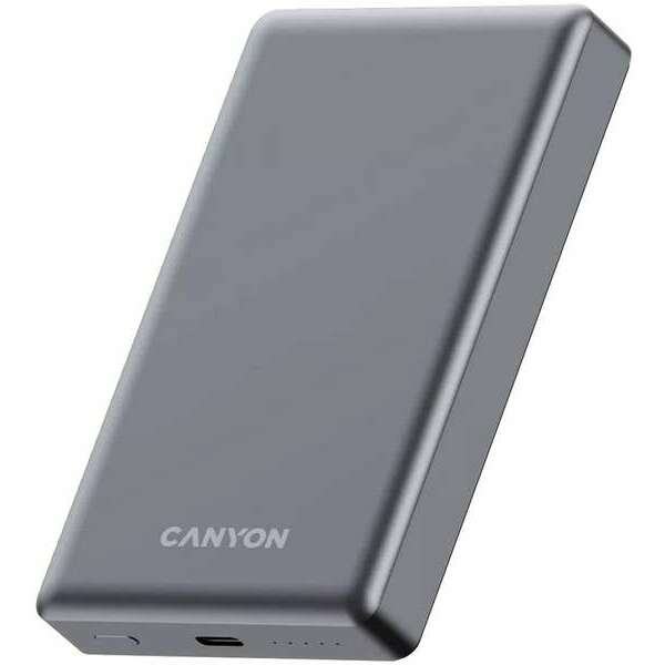 CANYON Power Bank 10000mAh 20W Magnetic Dark Grey CNS-CPB510DG