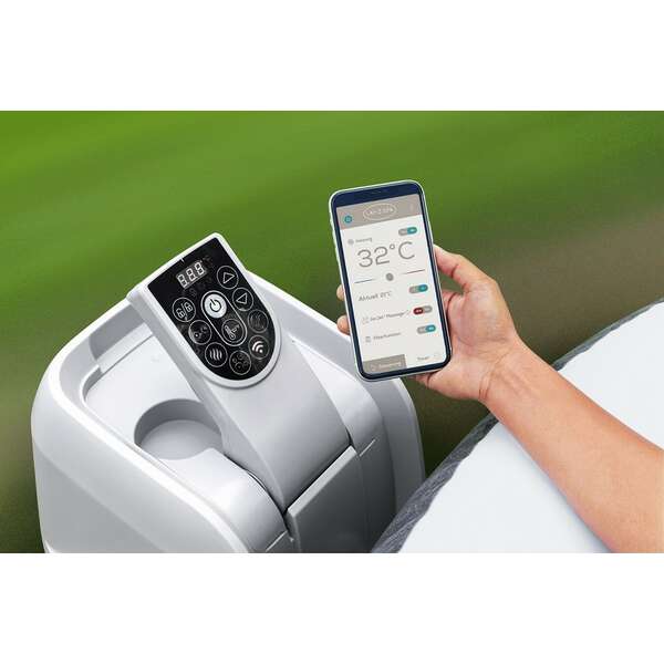 BEST WAY Hidromasazni Bazen Lay-Z-Spa Santorini HidroJet Pro