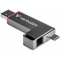VERBATIM Dual QuickStick 256GB 32041 USB Flash Mem