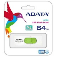 ADATA 64GB 3.1 AUV320-64G-RWHGN Green/White USB Flash  