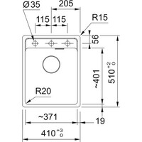 FRANKE MRG 610-37 TL A 114.0658.140