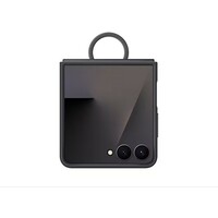 SAMSUNG Galaxy Z Flip7 Ring Case Silicone Black EF-PF766TBEGWW