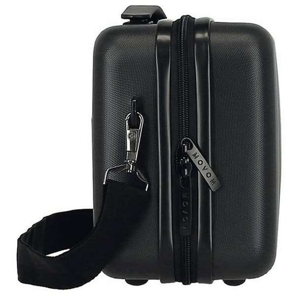 MOVOM WOOD ABS Beauty case crna