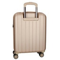 MOVOM WOOD ABS Set kofera 2/1 sa 4 dupla tockica sa mogucnoscu prosirenja roze zlatna 