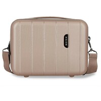 MOVOM WOOD ABS Beauty case roze zlatna 