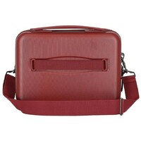 MOVOM WOOD ABS Beauty case crvena 