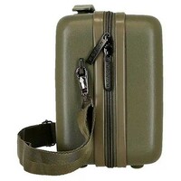 MOVOM WOOD ABS Beauty case tamno zelena