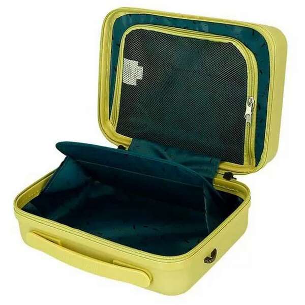 MOVOM WOOD ABS Beauty case zelena