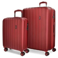 MOVOM INARI PP Set kofera 3/1 sa 4 tockica bordo 