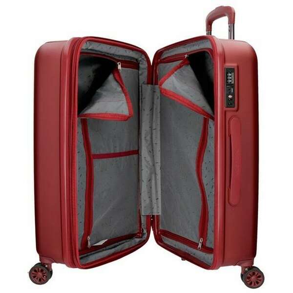 MOVOM INARI PP Set kofera 3/1 sa 4 tockica bordo