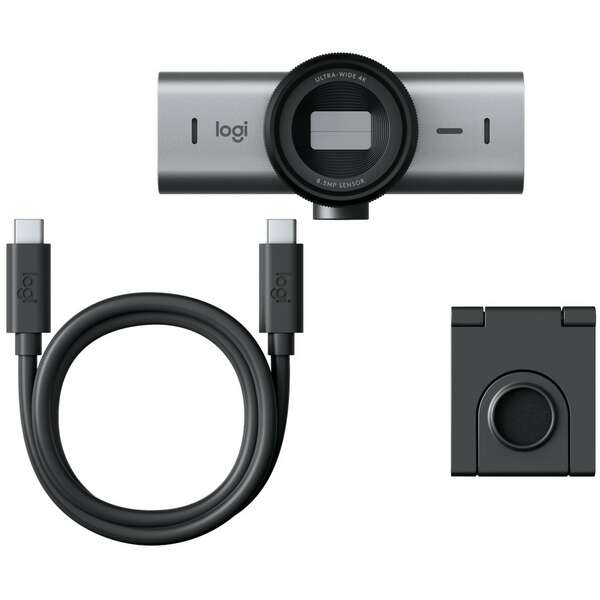 LOGITECH MX Brio 4K Ultra HD Webcam - Graphite 960-001559