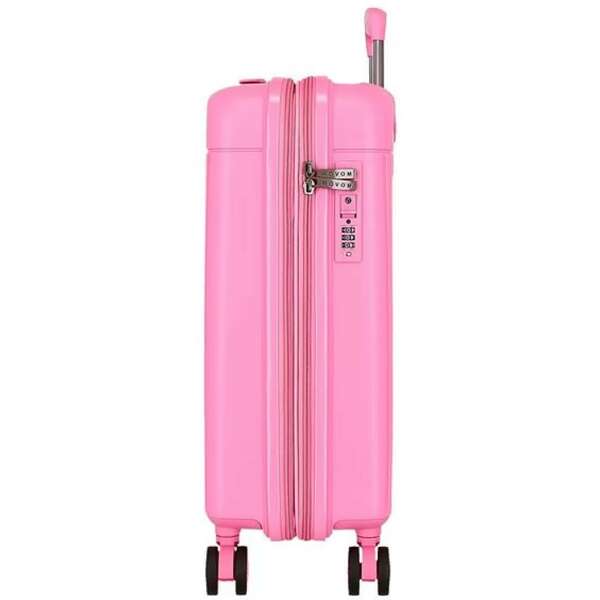 MOVOM NEW TRENDY PP Set kofera 2/1 sa 4 tockica pink