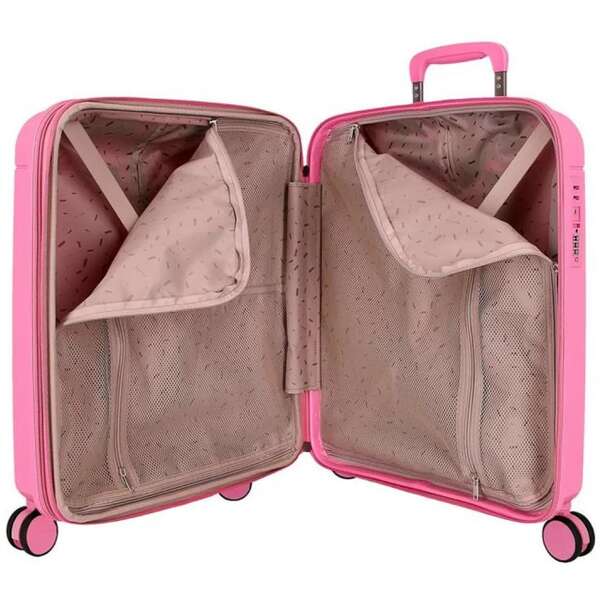 MOVOM NEW TRENDY PP Set kofera 2/1 sa 4 tockica pink