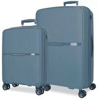 MOVOM MOON PP Set kofera 2 / 1 sa 4 tockica plava 