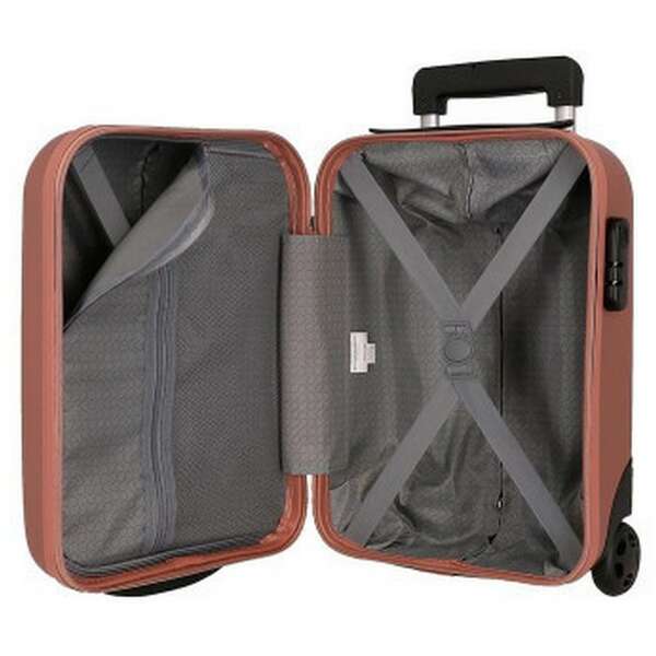 ROLL ROAD FLEX ABS Kofer 40cm sa 2 tockica powder pink