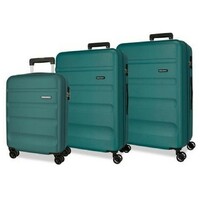 ROLL ROAD FLEX ABS set kofera 3/1 sa 4 tockica emerald 