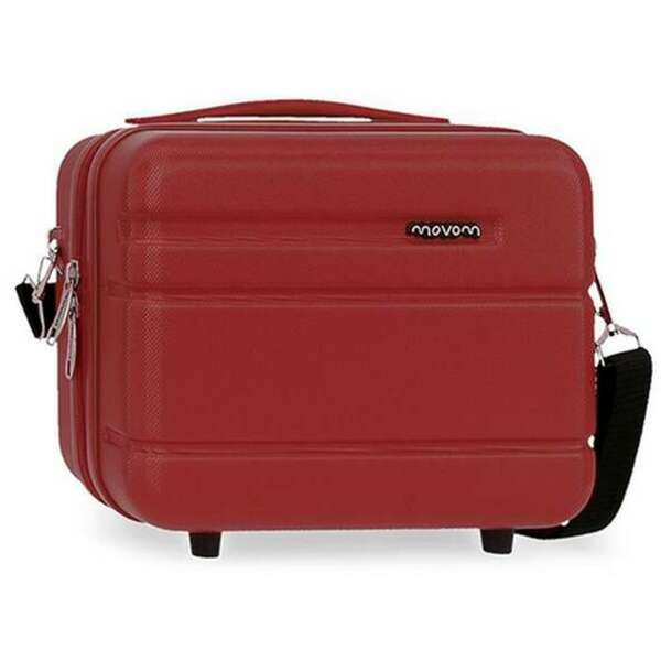 MOVOM GALAXY ABS Beauty case crvena